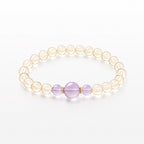 Citrine & Amethyst Bracelet