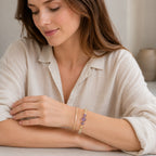 Citrine & Amethyst Bracelet