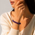 8mm Amethyst Bracelet