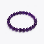 8mm Amethyst Bracelet