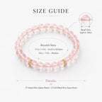 8mm Rose Quartz Bracelet