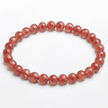 Strawberry Quartz Bracelet – 6mm